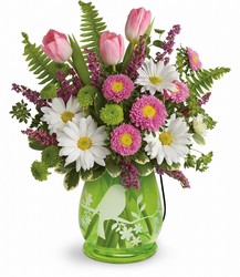 Teleflora's Songs Of Spring Bouquet In Waterford Michigan Jacobsen's Flowers